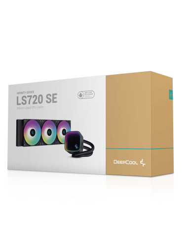 R-LS720-BKAMMM-G-1,COOLER DEEPCOOL, skt. universal, racire cu lichid, vent. 120mm x 3, 2250rpm, LED RGB adresabil, "LS720 SE", "