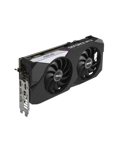 DUAL-RTX3070-O8G-V2,ASUS Dual NVIDIA GeForce RTX 3070 V2 OC Edition Gaming Graphics Card PCIe 4.0 8GB GDDR6 memory LHR HDMI 2.1 