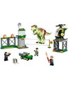 76944,LEGO Jurassic World: World evadarea dinozaurului T.REX 140 de piese