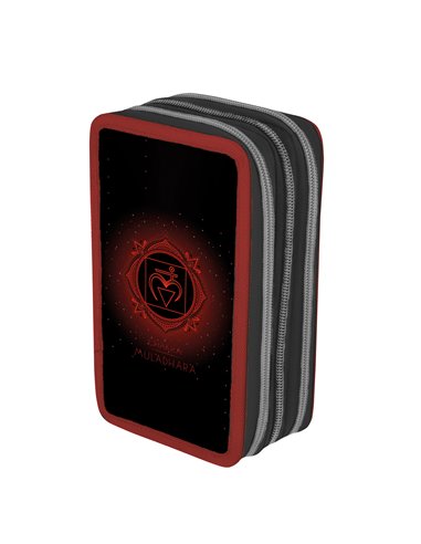 9491590,Penar neechipat, 3 fermoare, motiv Red Chakra