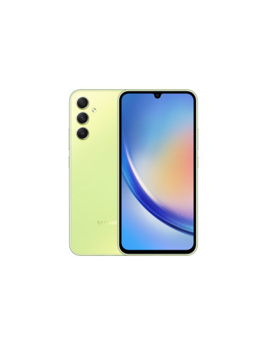 SM-A346BLGE,Samsung Galaxy A34 5G SM-A346B/DSN, 16,8 cm (6.6"), 8 Giga Bites, 256 Giga Bites, 48 MP, Android 13, Lamiie