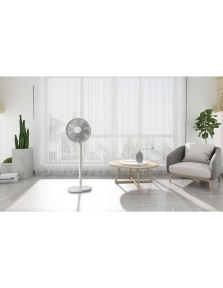 PYV4007GL,Ventilator cu picior Xiaomi Mi Smart Fan 1C, 38W, Wi-FI, comenzi vocale, 3 trepte (Alb)