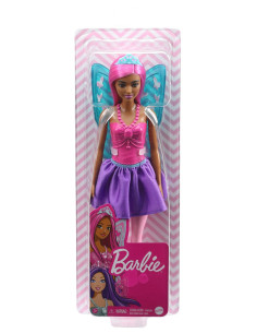 MTFWK85_GXD60,Barbie Papusa Barbie Zana Cu Par Roz
