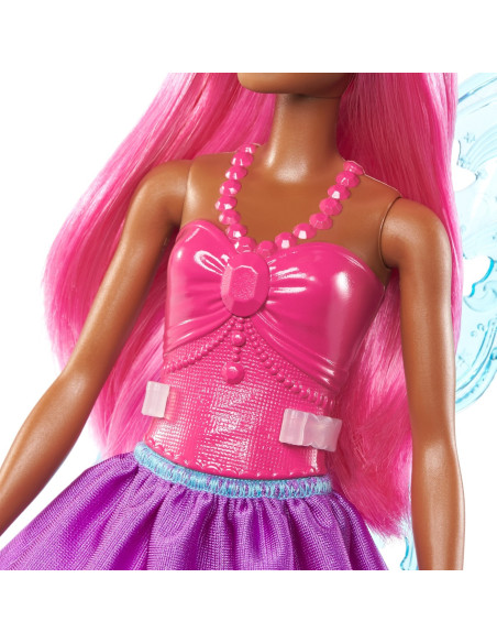 MTFWK85_GXD60,Barbie Papusa Barbie Zana Cu Par Roz