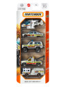 MTC1817_ HKY24,Matchbox Set 5 Masinute Metalice Mbx City Drivers Ii Scara 1:64