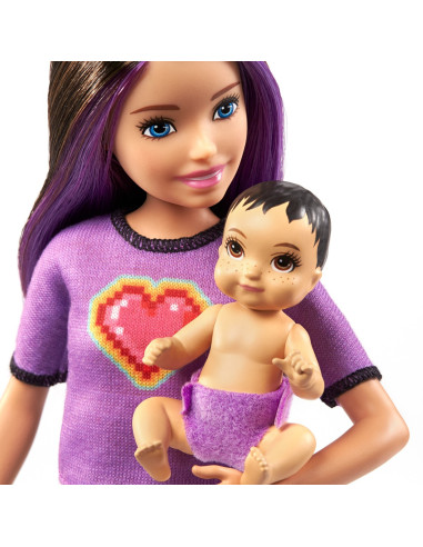 MTGRP10_GRP11,Barbie Papusa Skipper First Jobs Babysitter Papusa Satena