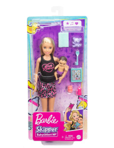 MTGRP10_GRP13,Barbie Papusa Skipper First Jobs Babysitter Papusa Blonda