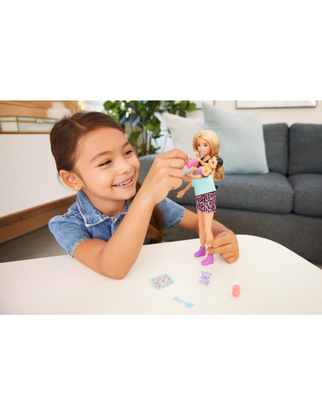 MTGRP10_GRP13,Barbie Papusa Skipper First Jobs Babysitter Papusa Blonda