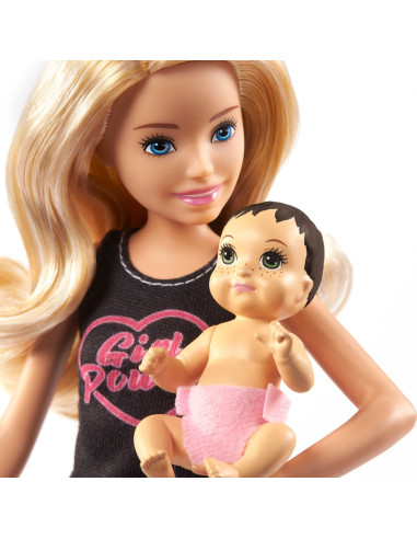 MTGRP10_GRP13,Barbie Papusa Skipper First Jobs Babysitter Papusa Blonda
