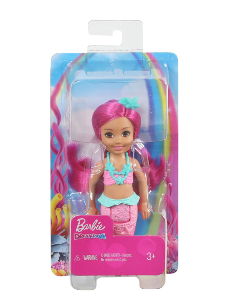 MTGJJ85_GJJ86,Barbie Dreamtopia Papusa Chelsea Sirena Roz