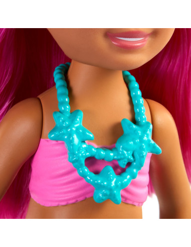 MTGJJ85_GJJ86,Barbie Dreamtopia Papusa Chelsea Sirena Roz