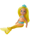 MTGJJ85_GJJ88,Barbie Dreamtopia Papusa Chelsea Sirena Galbena