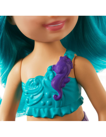 MTGJJ85_GJJ89,Barbie Dreamtopia Papusa Chelsea Sirena Albastra