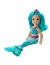 MTGJJ85_GJJ89,Barbie Dreamtopia Papusa Chelsea Sirena Albastra