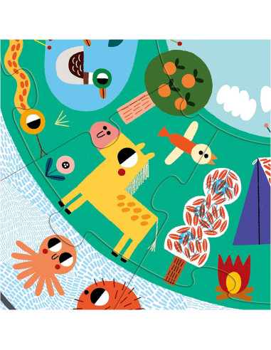 1105581,Puzzle - Descopera imagini ascunse (25 piese)