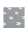BN-45000,Inaltator de baie antiderapant, Stars, Cu baza antialunecare, 40.5 x 28.5 x 14 cm, Keeeper, Grey