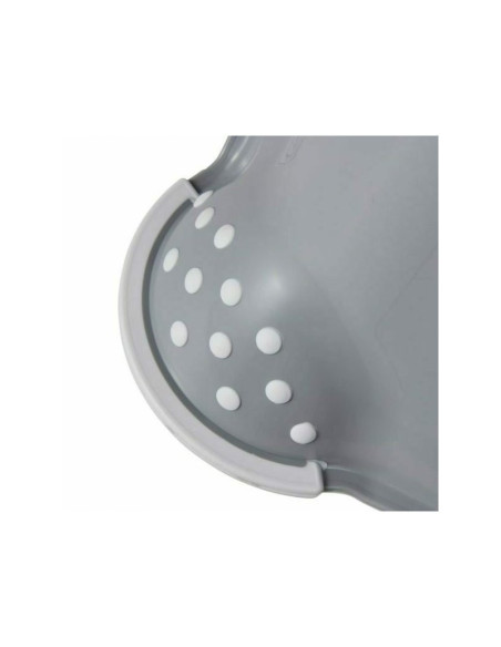 BN-45000,Inaltator de baie antiderapant, Stars, Cu baza antialunecare, 40.5 x 28.5 x 14 cm, Keeeper, Grey