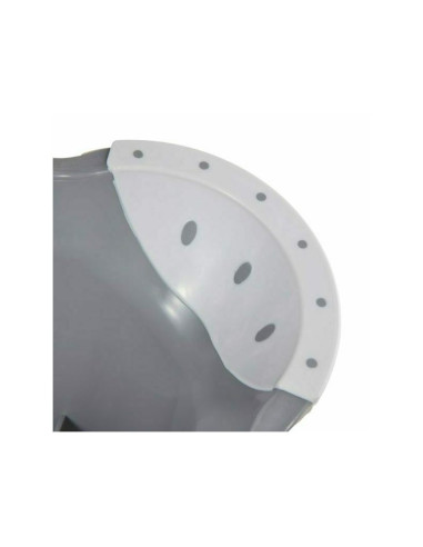 BN-45000,Inaltator de baie antiderapant, Stars, Cu baza antialunecare, 40.5 x 28.5 x 14 cm, Keeeper, Grey