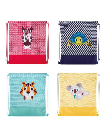 50038619,Sac sport diverse motive, Cute animals, 1buc.
