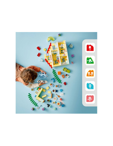 10994,LEGO DUPLO, Casa familiei 3in1, 10994, 218 piese 10994,LEGO DUPLO, Casa familiei 3in1, 10994, 218 piese