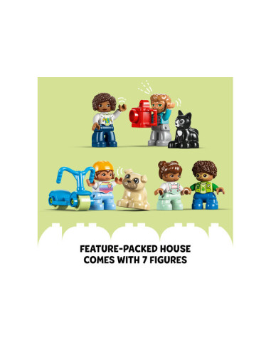 10994,LEGO DUPLO, Casa familiei 3in1, 10994, 218 piese 10994,LEGO DUPLO, Casa familiei 3in1, 10994, 218 piese