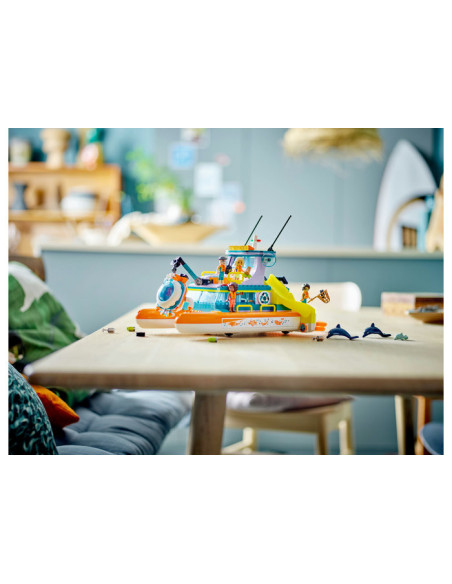 41734,LEGO Friends, Barca de salvare pe mare, 41734, 717 piese 41734,LEGO Friends, Barca de salvare pe mare, 41734, 717 piese