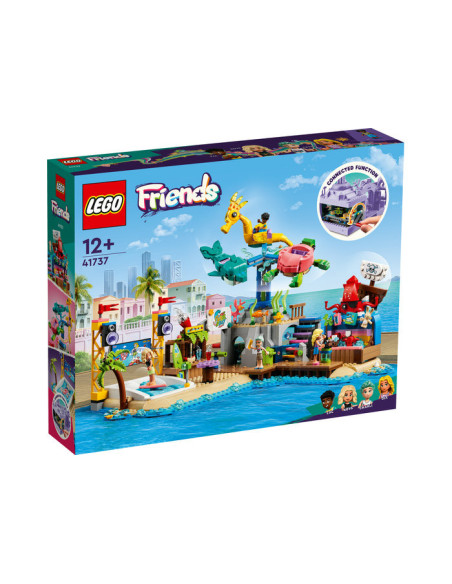 41737,LEGO Friends, Parc de distractii pe plaja, 41737, 1348 piese 41737,LEGO Friends, Parc de distractii pe plaja, 41737, 1348 piese