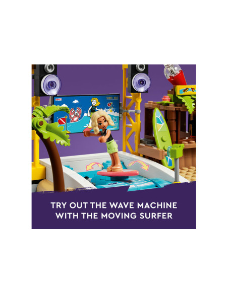 41737,LEGO Friends, Parc de distractii pe plaja, 41737, 1348 piese 41737,LEGO Friends, Parc de distractii pe plaja, 41737, 1348 piese