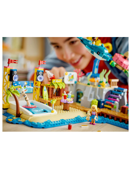41737,LEGO Friends, Parc de distractii pe plaja, 41737, 1348 piese 41737,LEGO Friends, Parc de distractii pe plaja, 41737, 1348 piese