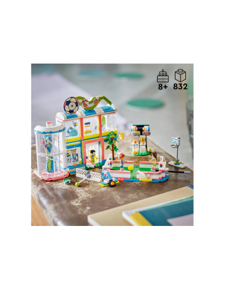 41744,LEGO Friends, Centru sportiv, 41744, 832 piese