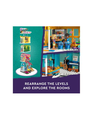 41748,LEGO Friends, Centrul recreativ al comunitatii din Heartlake, 41748, 1513 piese 41748,LEGO Friends, Centrul recreativ al comunitatii din Heartlake, 41748, 1513 piese