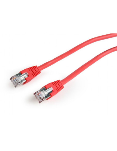 RY-PP6-0.5M/R,PATCH CORD FTP GEMBIRD Cat6, cupru-aluminiu, 0.5 m, rosu, AWG26, ecranat "PP6-0.5M/R"