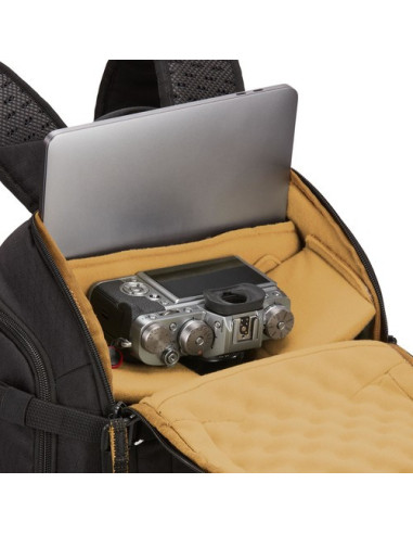 CVBP-105 BLACK,RUCSAC pt. camera DSLR si accesorii, spatiu notebook 14 inch, husa antiumezeala, CASE LOGIC, buzunar frontal | bu