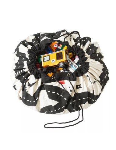 UP-2330,Covoras de joaca si saculet de jucarii 2 in 1 - ROADMAP