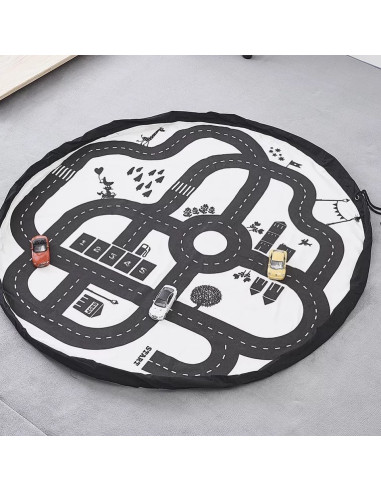 UP-2330,Covoras de joaca si saculet de jucarii 2 in 1 - ROADMAP