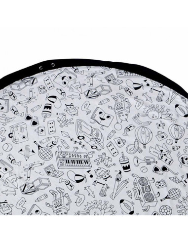 UP-2330a,Covoras de joaca si saculet de jucarii 2 in 1 - Toys - Coloreaza-ma