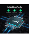 40747,Incarcator retea Ugreen, "CD226" Quick Charge 4, 100W GaN, 3 x USB Type-C 5V/3A, 1 x USB, negru "40747" (include timbru ve