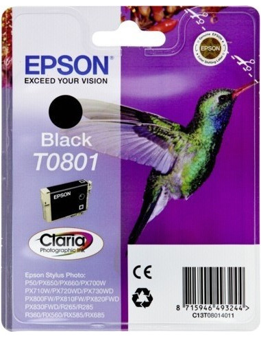 Cartus cerneala Epson Black T080140,C13T08014011