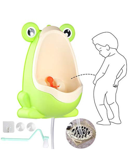 UP-drl_frog22,Pisoar Broscuta pentru Baietei 2 (Culoare: Bleu)