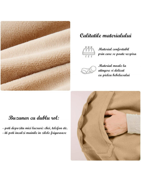 UP-drl_20223,Protectie universala pentru sisteme de purtare tip marsupiu (Culoare: Gri)