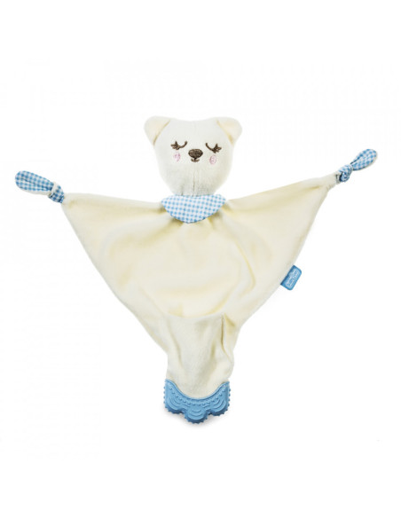 UP-bj_6031,Jucarie atasament cu manusa dentitie BabyJem (Culoare: Roz)