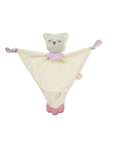 UP-bj_6031,Jucarie atasament cu manusa dentitie BabyJem (Culoare: Roz)