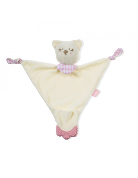 UP-bj_6032,Jucarie atasament cu manusa dentitie BabyJem (Culoare: Bleu)