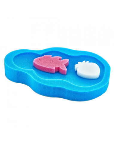 UP-bj_0392,Burete suport pentru baie BabyJem (Culoare: Rosu)