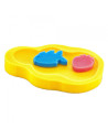UP-bj_0393,Burete suport pentru baie BabyJem (Culoare: Galben)