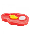 UP-bj_0393,Burete suport pentru baie BabyJem (Culoare: Galben)