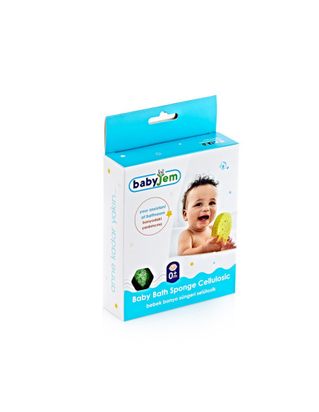 UP-bj_0204,Burete natural pentru copii BabyJem (Culoare: Bleu)