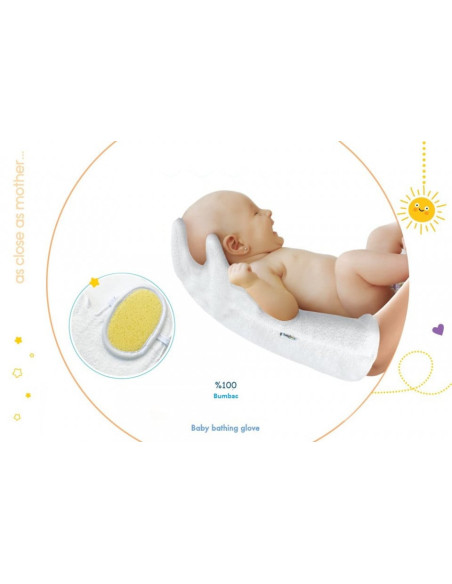 UP-bj_468,Manusa pentru baita White BabyJem