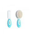 UP-bj_5191,Set pieptan si perie din peri naturali BabyJem (Culoare: Roz)