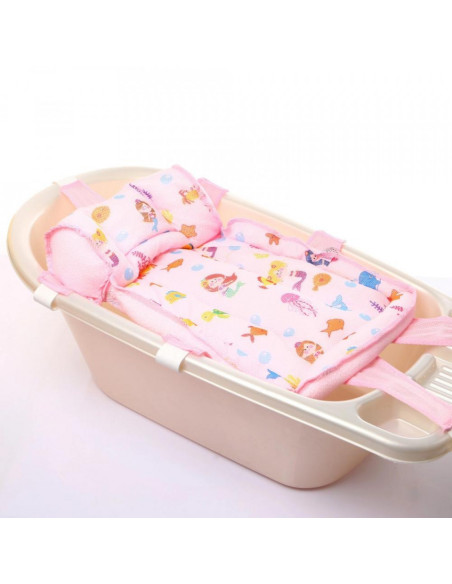 UP-bj_3931,Hamac din spuma pentru cadita Ocean Baby (Culoare: Roz)